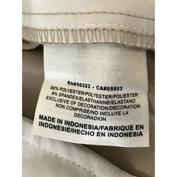 Nike Mens Tan Coaches Performance Chino Pants Size 40 Unhemmed - Picture 11 of 12